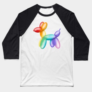 Rainbow balloon dog Baseball T-Shirt